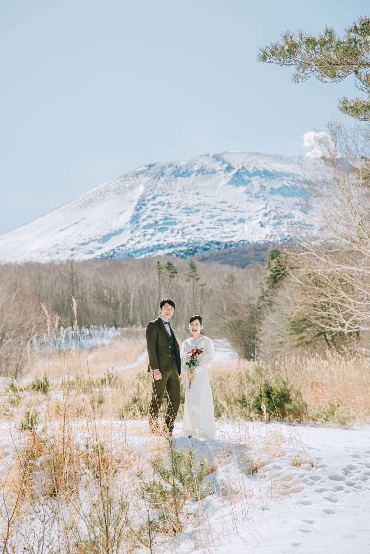 前撮り 福岡・熊本 寒い冬時期でも前撮り・フォトウェディング専門店のTHE WEDDING TOWN 熊本・福岡