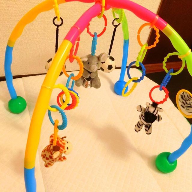 DIY 超カワイイ手作りベビージム。木製で赤ちゃんにも優しい。 - 20代前半サラリーマンの１人旅