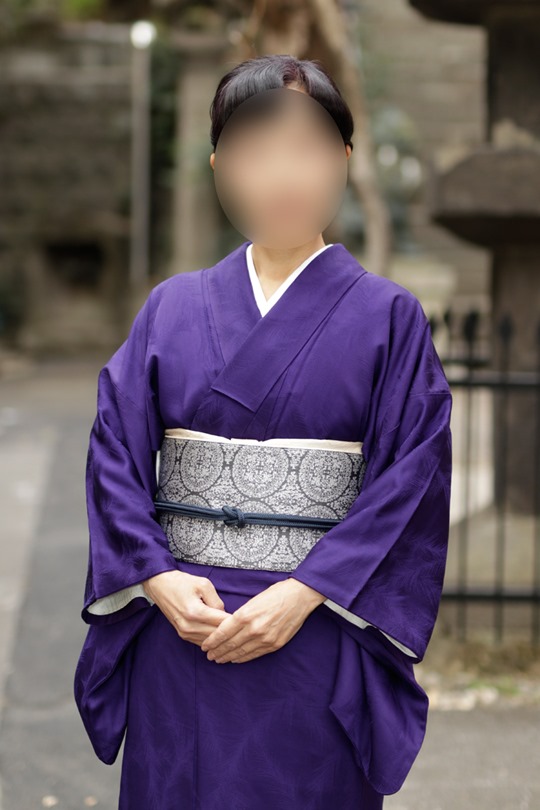 法事のきもの 色喪帯の合わせ方