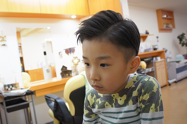 小学生男の子の髪型：フェードカットの選び方