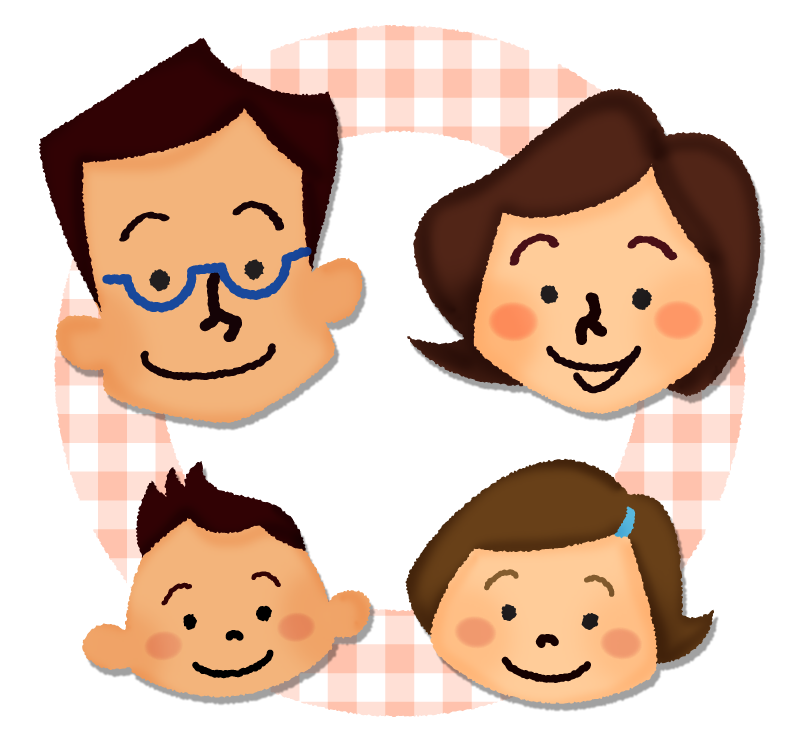 仲良しご家族のイラストを描かせていただきました！🫶🏻 ママが弟くんとお姉ちゃんを 後ろからハグしている感じ💭「暖色系で！」と指定していただいら背景も、ふんわり可愛くお描きできました🤍 .お得情報今ならココナラ新規会員登録で、 🌟⋆꙳\\1000円分の