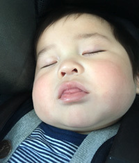 生後７日目の赤ちゃんの舌の位置おなかにいるときからはじまる姿勢ケア『ママとベビーのはりきゅう あん』