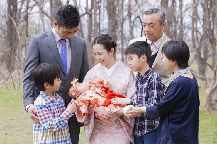 女の子の産着は誰が買うの？きものレンタリエのきもの豆知識