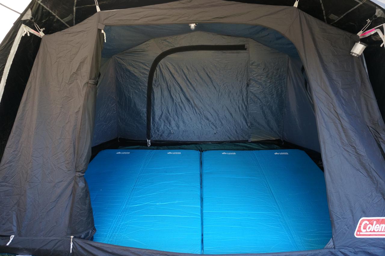 子どもと添い寝するならコレ！極厚10センチのリラクシングキャンプマット キャンプ道具紹介