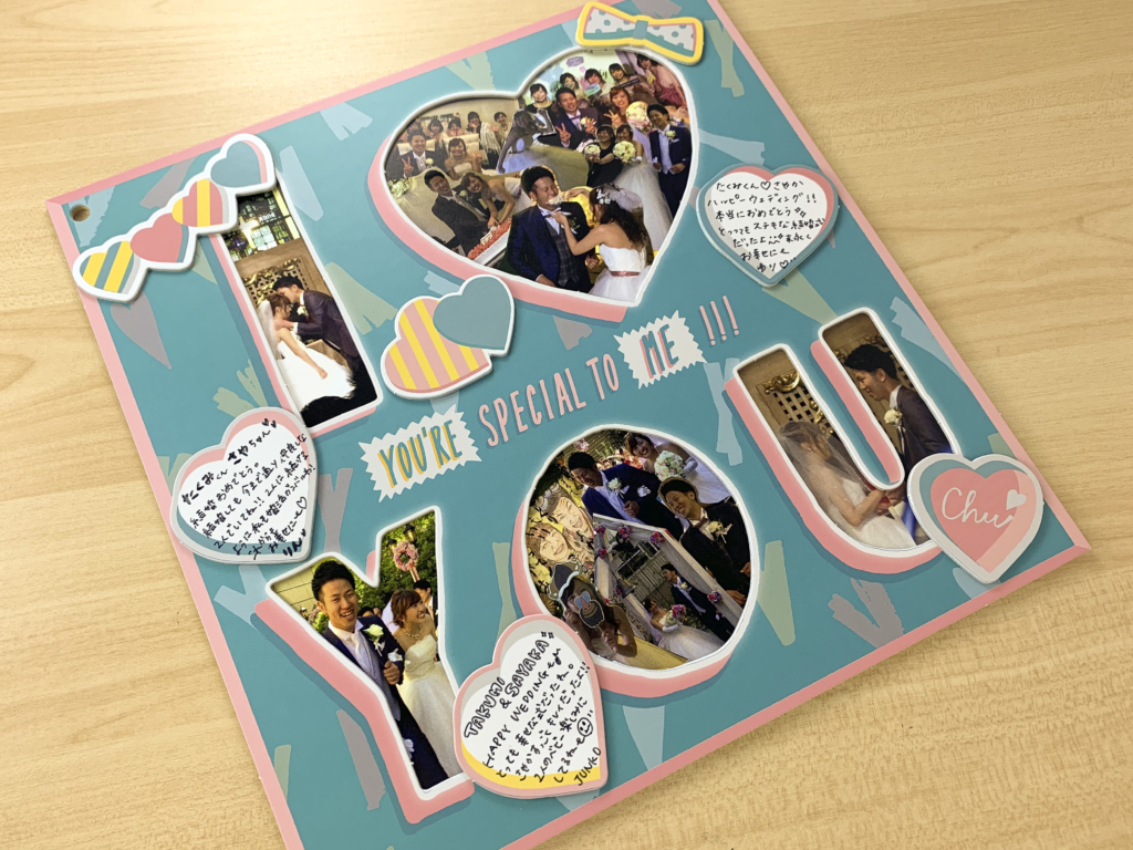 ご結婚祝い・ブライダルオンライン寄せ書きヨセッティ