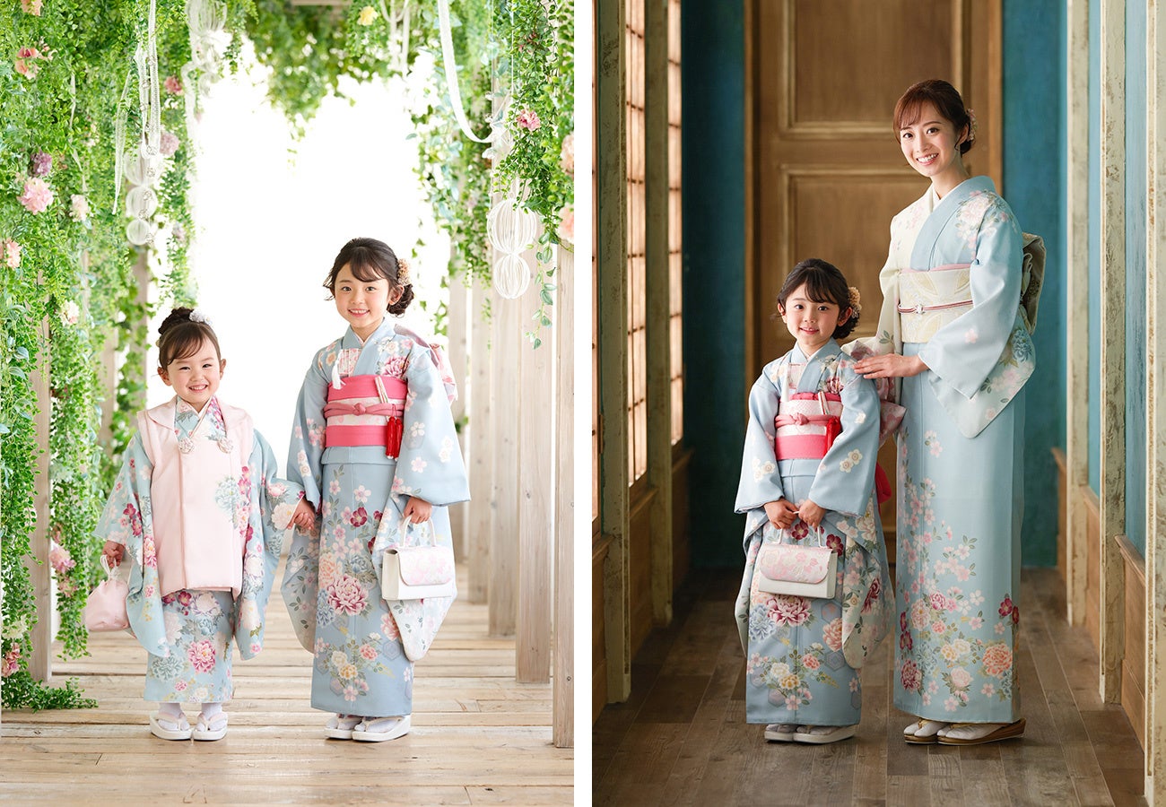 七五三 ママ お着物 お揃いのコーデ 七五三コーデ 「着物派」の先輩ママが