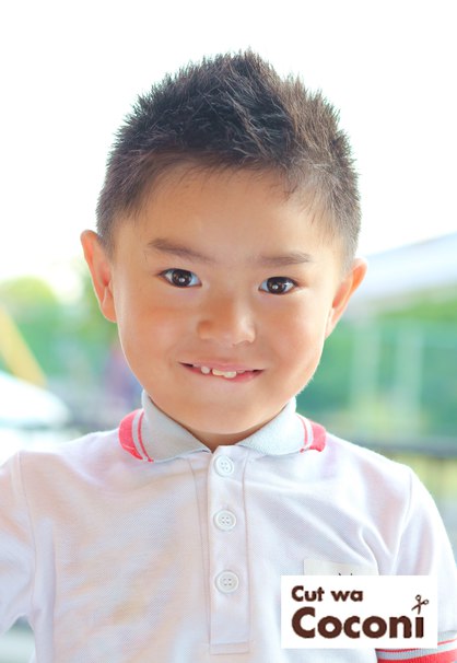 兄弟でおそろい！ 子供の簡単人気ヘアアレンジを紹介！ ソフトモヒカン・ツーブロック FQ JAPAN 男の育児online