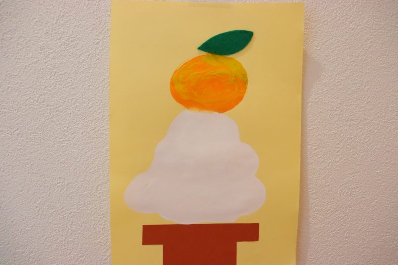 お正月に飾ろう！鏡餅の工作☆アトリエぱお