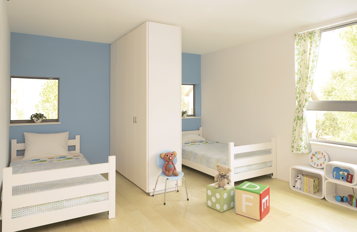 子供部屋の間仕切り壁。作るか買うか？！長女は天使3姉妹雪月花ママの日々ブログ