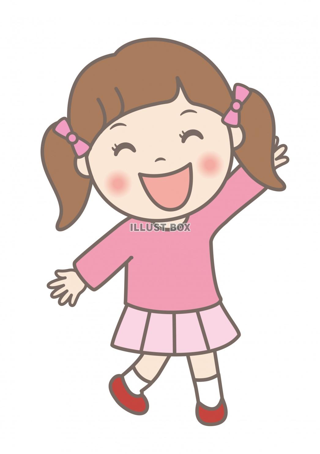 うがいをする子供のかわいいイラスト画像素材 無料、フリー