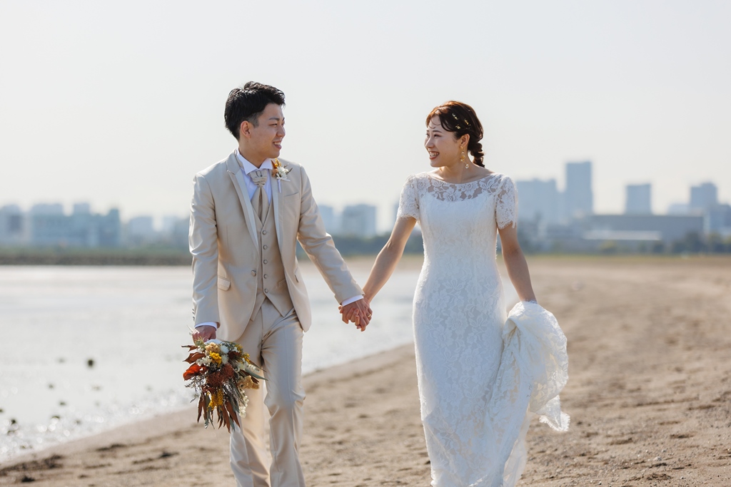 海×前撮り」は最強！城ヶ島公園で叶えるナチュラルウェディングフォト横浜の前撮り＆フォトウェディング 公式 WEDDING AVENUE