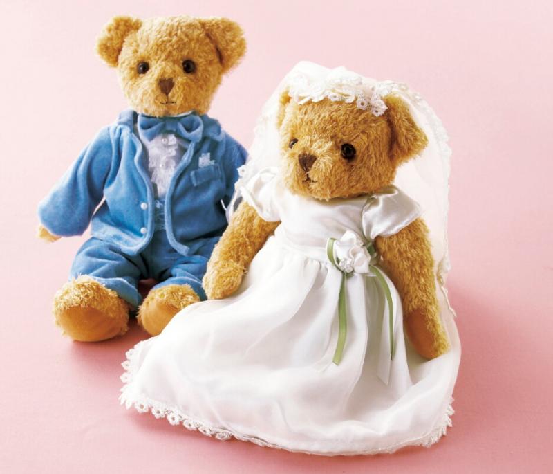 ウェルカムドール⭐︎テディベア 森の結婚式ぬいぐるみ hiyopiyo 通販 16403821Creema クリーマ
