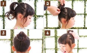 卒園式・卒業式にぴったりなハーフアップのヘアアレンジ