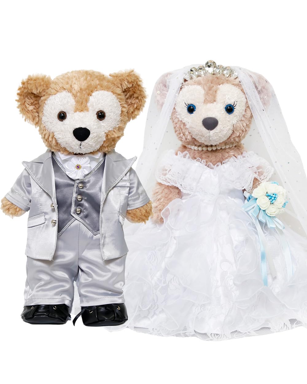 ✿20 30cm ✿闇の蝶 海外作家手作りぬいぐるみ服 6点ドレスセット ウェディングドレス綿人形棉花娃娃ドール服cotton dollclothes豪華系 plushiesKiriDoll❤︎ぬいぐるみ•推し活グッズ•雑貨❤︎