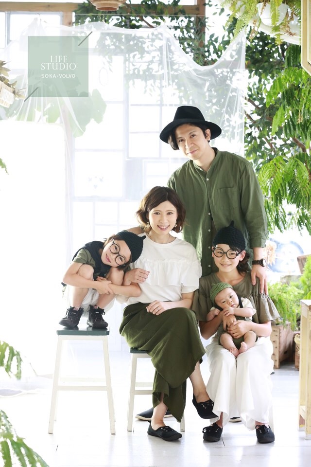 親子でおそろい無印良品