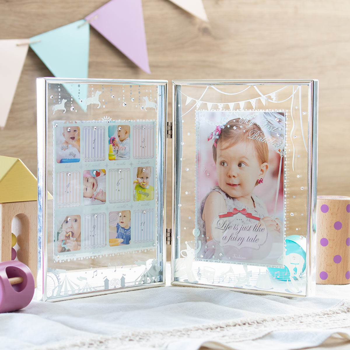 マンスリーフォトフレーム台紙」無料テンプレ3選！1歳までの成長を1枚に記録cozre コズレ 子育てマガジン