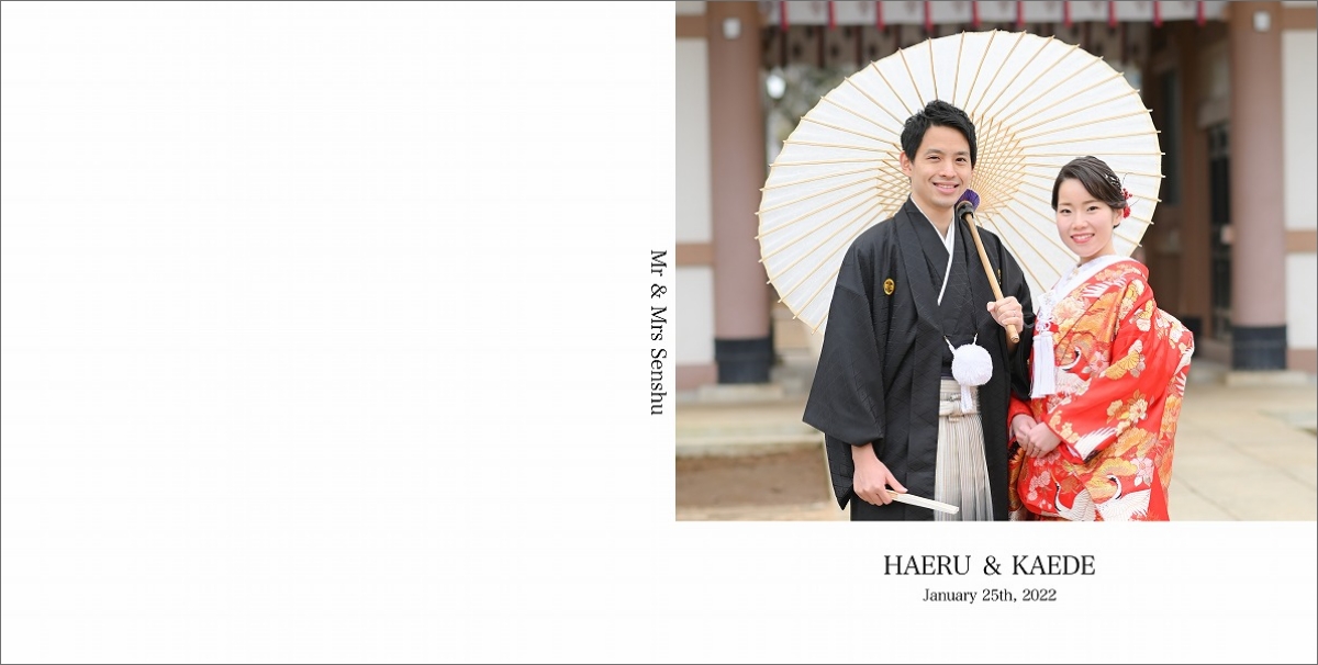 結婚式のアルバムは