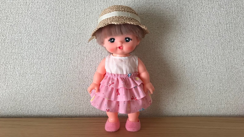 ギャザーフリルスカート 無料型紙&作り方 DRCOS でぃあこす