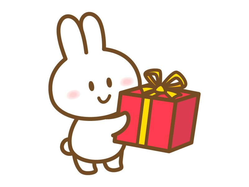 バースデー 風船・花束・プレゼント イラスト - No: 76853無料イラスト・フリー素材なら「イラストAC」