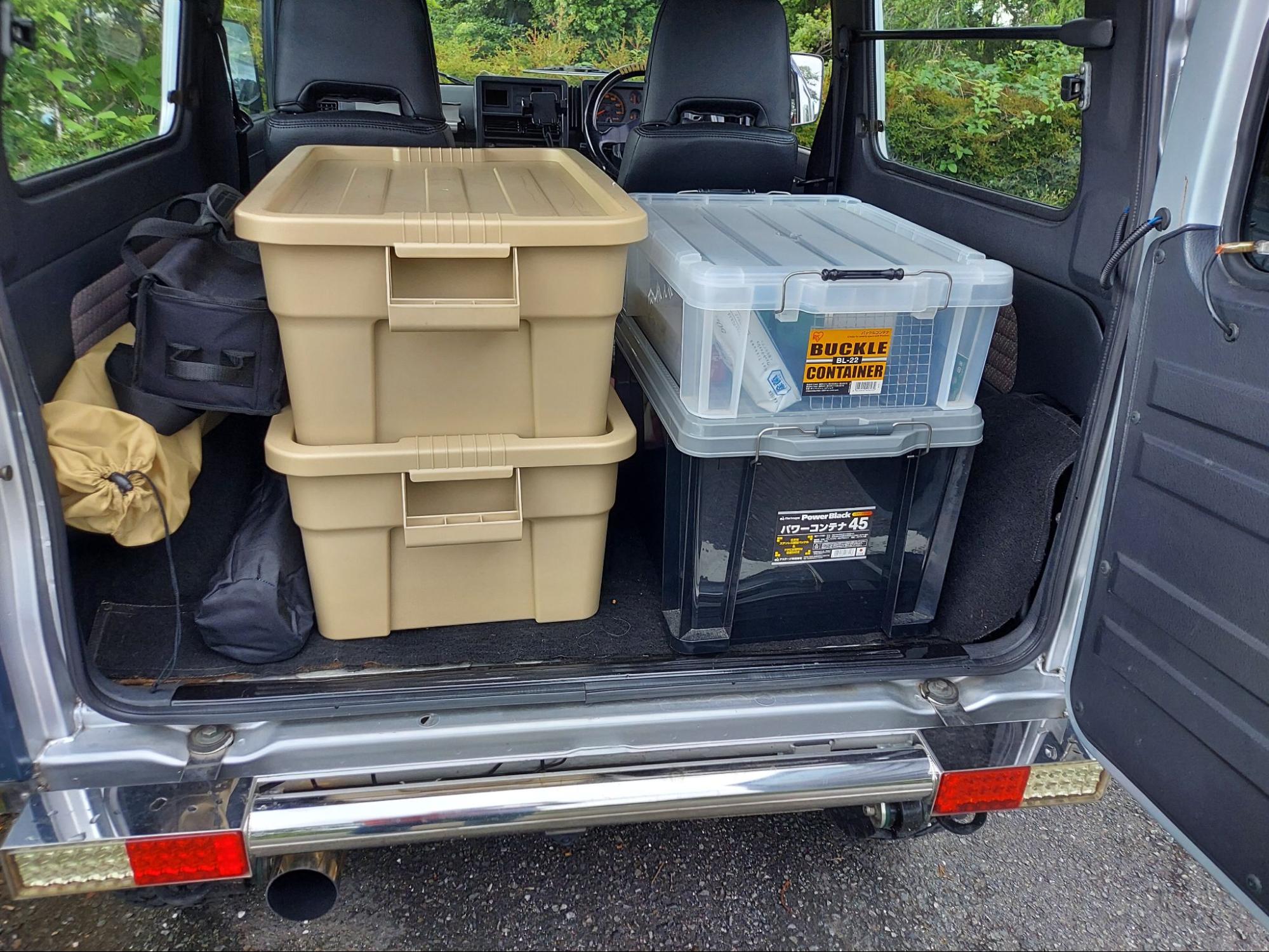 ファミリーキャンプ 車に積めない 。積載に困難を極める方へ外の空気が好きです