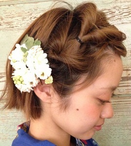 保存版 浴衣に合う子供のヘアアレンジ20選 髪の長さ別に簡単アレンジを紹介