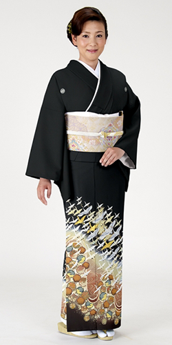黒留袖レンタル ぼたんに蝶 結婚式 披露宴 華やか 親族 列席 母親 フルセット 振袖 訪問着 卒業式 : 着物レンタル彩irodori - 通販 -Yahoo!ショッピング