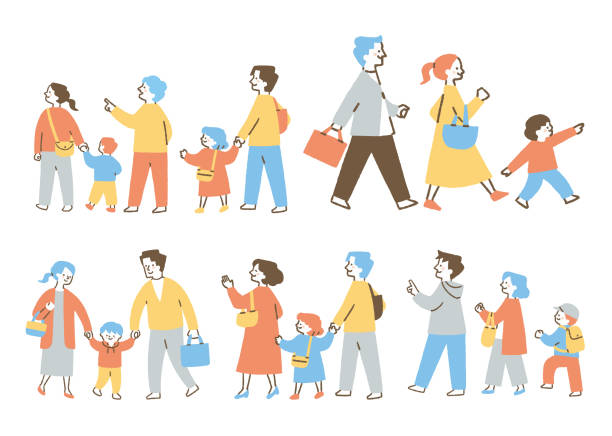 オーダーメイド Family Portrait ファミリーポートレート ポスター 似顔絵 後ろ姿 イラスト オリジナル 新築祝い 新居 記念品 ギフトプレゼント 贈り物 おしゃれ オシャレ 可愛い 仲良し インテリア アート 家族 Custom カスタム お母さん お父さん 兄弟 姉妹 従妹 従弟