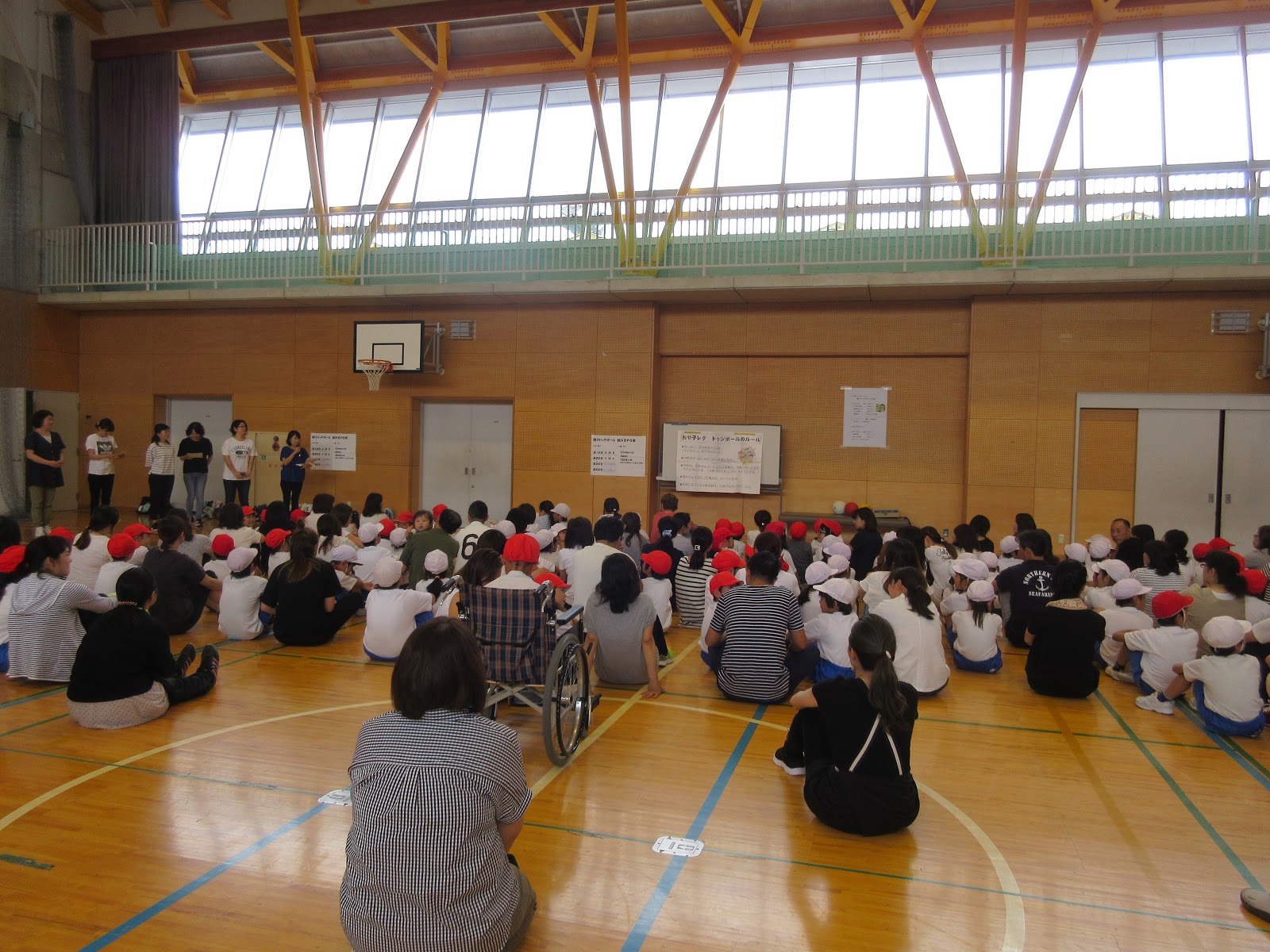 からだ塾式風船バレー水曜日小１特別クラス