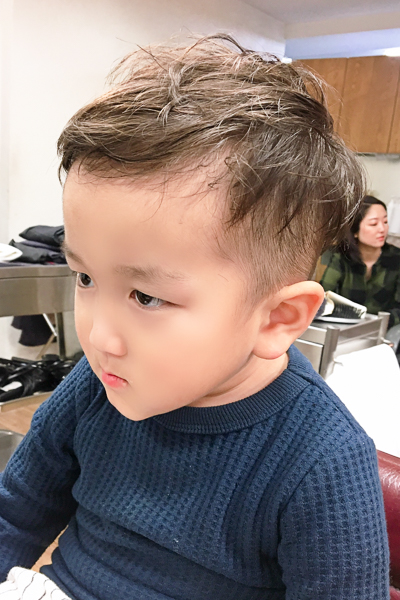 子供の髪型 キッズカット 男の子 スポーティショート よっしーの畑