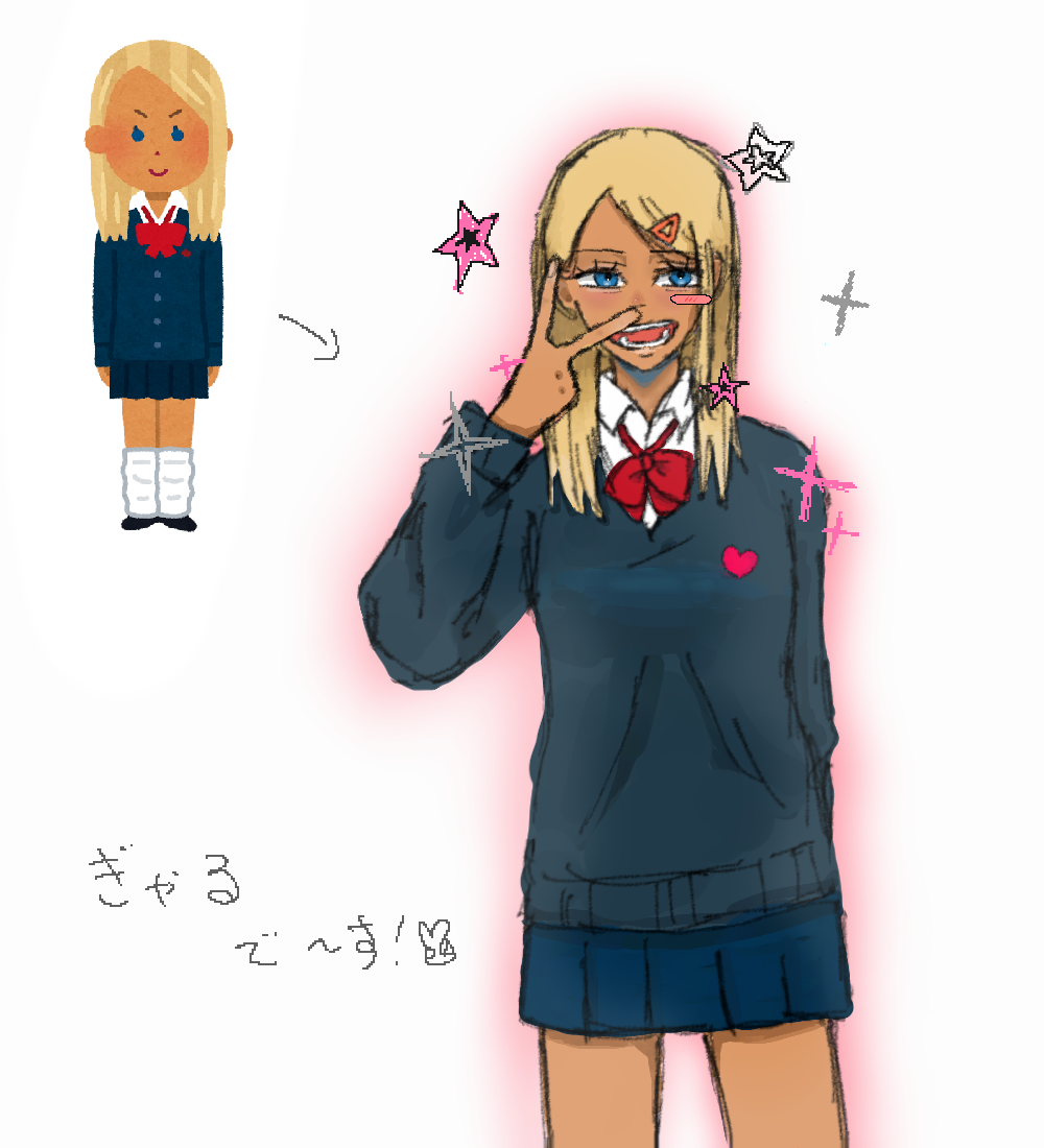 水着を着た女子学生のイラストかわいいフリー素材集 いらすとや