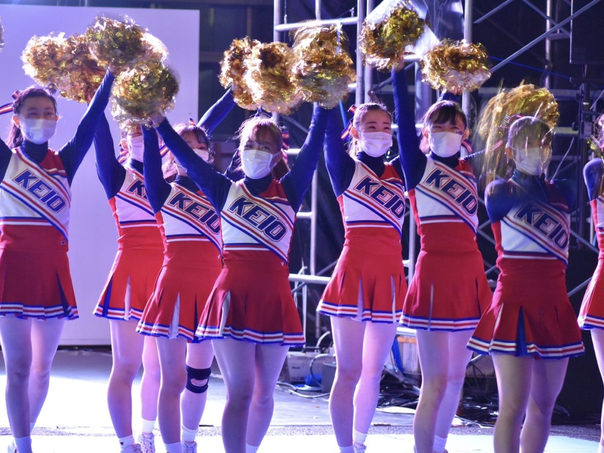 塾生注目！ 應援指導部特集① 応援席をまとめる応援指揮～「応援指揮は唯一無二のもの」～KEIO SPORTS PRESS