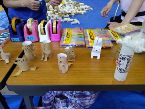 トイレットペーパー芯工作 ストロー弓矢の作り方 – こども工作レシピ