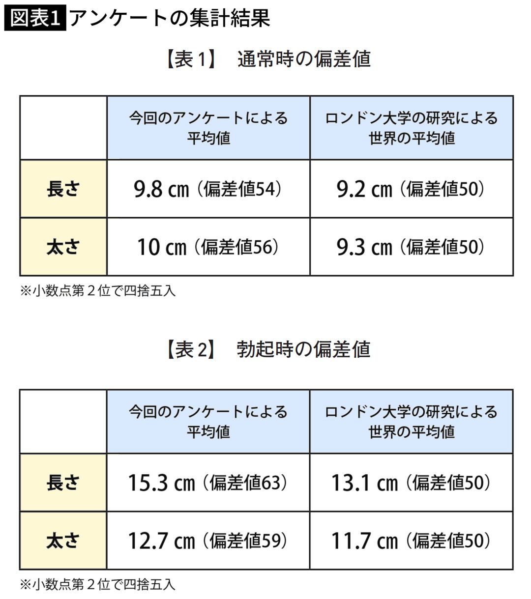 女性の理想とするペニスサイズは何cm？【図解解説】 | セクテクサイト