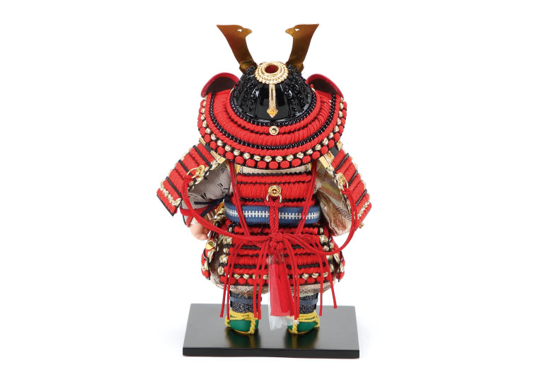 五月人形 コンパクト おしゃれ インテリア 兜飾り 5月人形 端午の節句 幸一光 鎧着座り大将碧正絹淡萌葱糸縅 正絹西陣織鳳凰丸紋 増村人形店MMN0377人形の増村楽天市場店