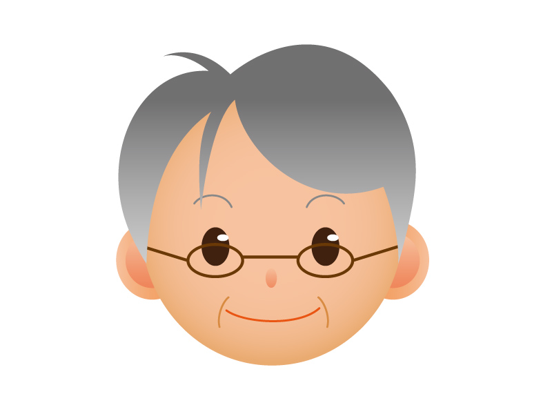 おじいちゃん、おばあちゃんとのツーショットで、日頃の感謝を伝える贈り物に最適 手作りの世界で一枚だけの似顔絵イラスト人気トップランクの本格的な似顔絵を1名から大人数も可能 -似顔絵 プレゼント お祝い似顔絵おむすび - プレゼント＆ギフトのギフトモール