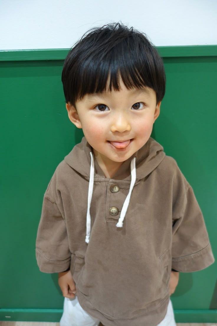 ツーブロックソフトマッシュ☆キッズカット☆：L052789170インフィールヘアー Infeel hair のヘアスタイルホットペッパービューティ