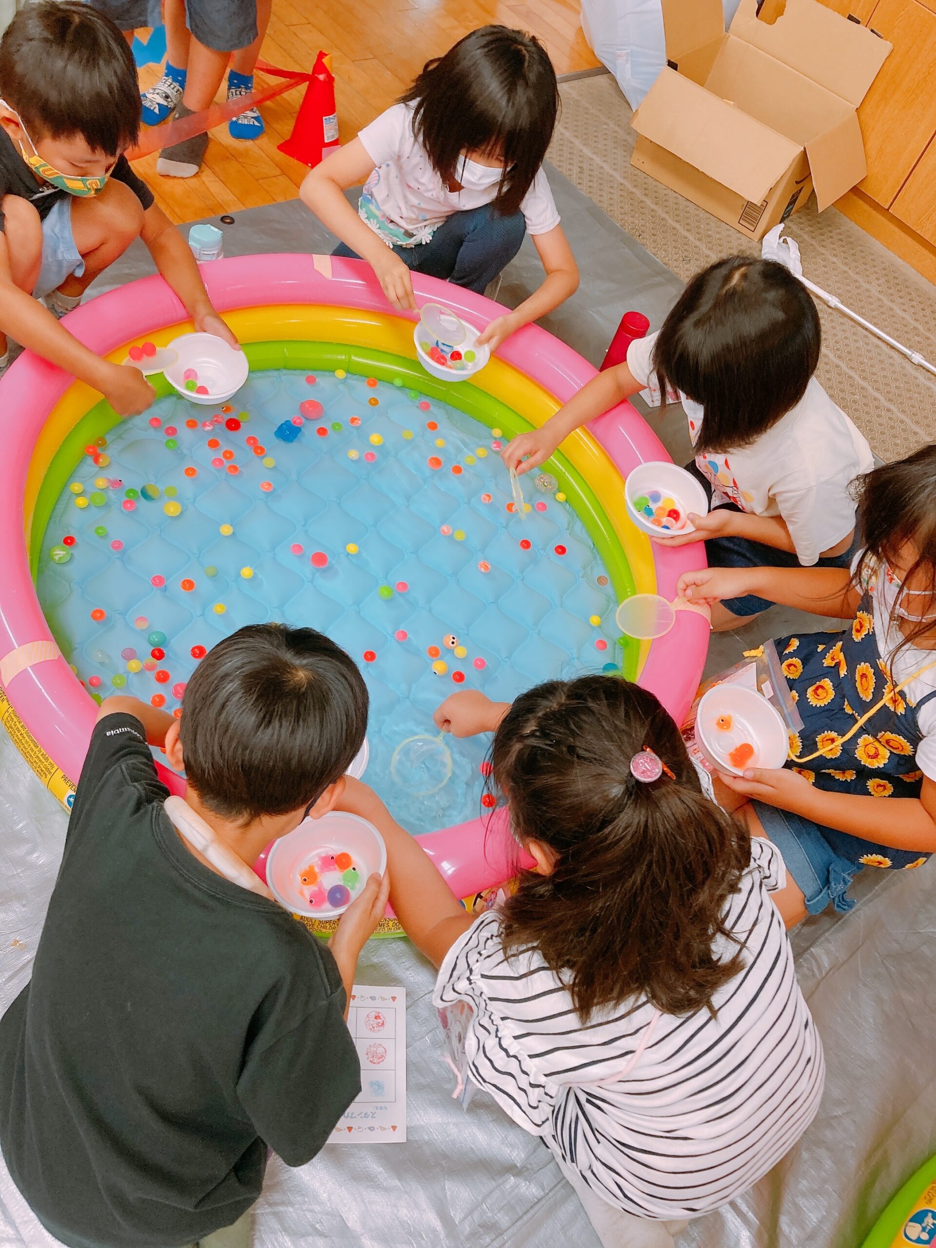 夏祭りを行いました浦島小学校 放課後キッズクラブ