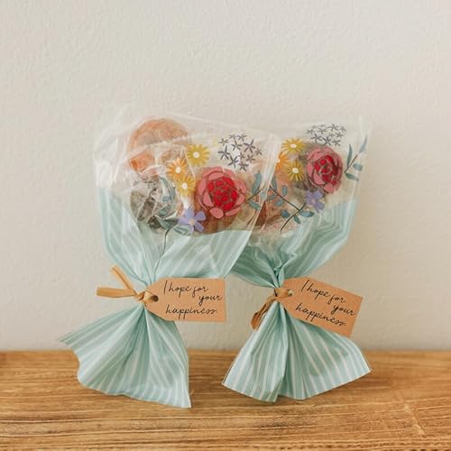 低予算でできる簡単お菓子ブーケ★卒園プレゼント、卒業プレゼント⭐︎セリア購入品⭐︎ダイソー購入品⭐︎すみっコぐらしのポップコーン、ごえんチョコ、こんにゃくゼリーのラッピング お菓子ブーケの作り方