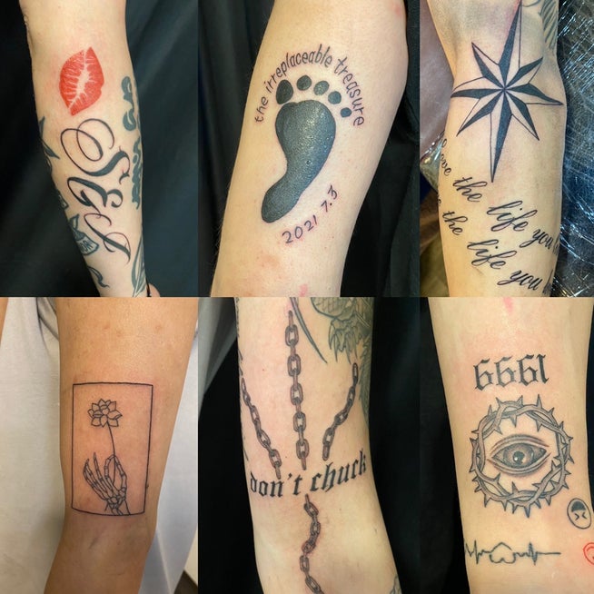 刺青☆ラビット（腕）ワンポイントタトゥー！ | 刺青処NATS千葉旭 彫あきTATTOO blog