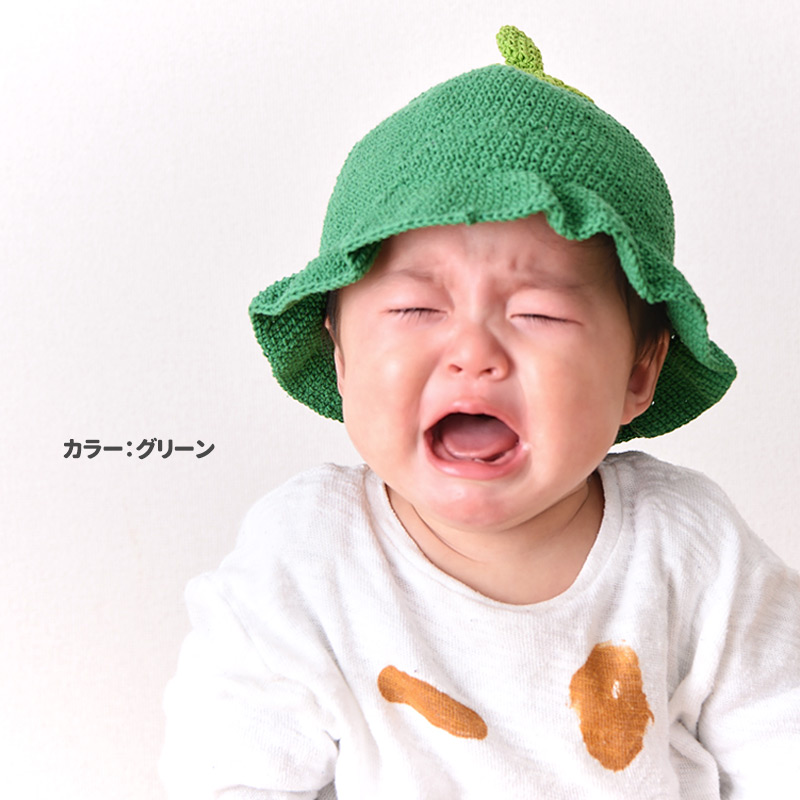 こどもタックキャスケット 帽子 の作り方 頭囲49～56無料型紙ありリバーシブルnunocoto fabric