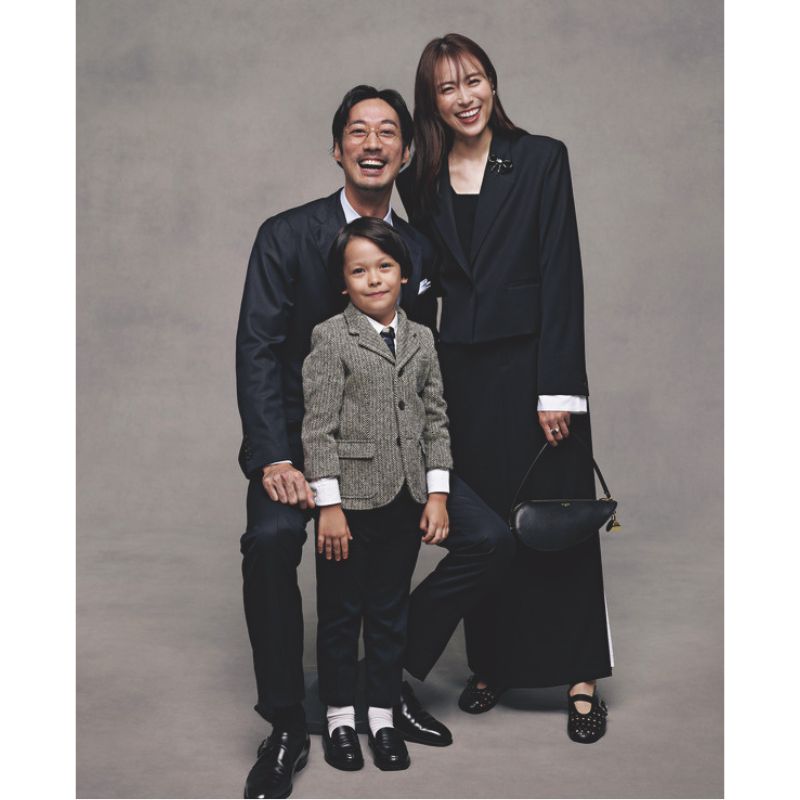 息子もとても楽しんで」カジュアルな七五三写真の撮影OurPhoto アワーフォト