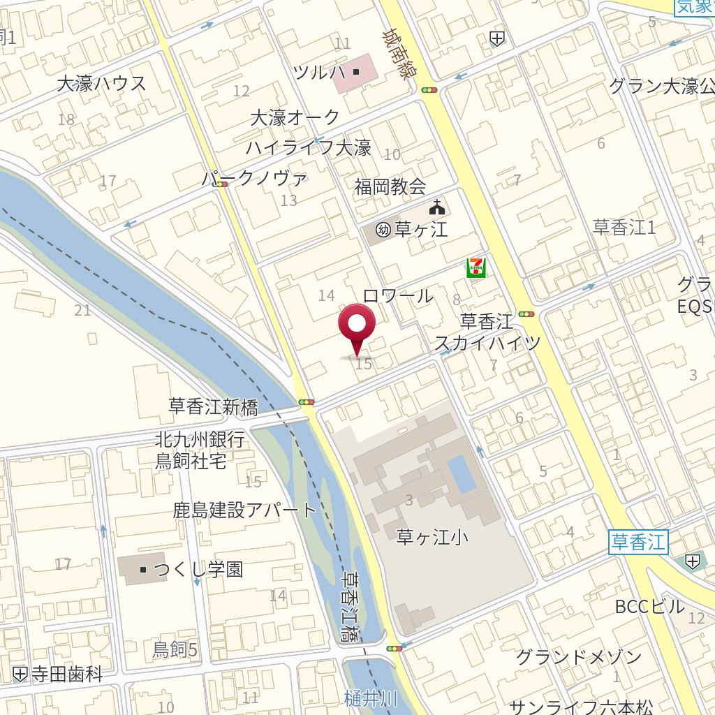 交通アクセス福岡市中央区で首こり首の痛みなら福岡中央整体