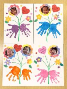 敬老の日の制作社会福祉法人涼風会 森の葉保育園