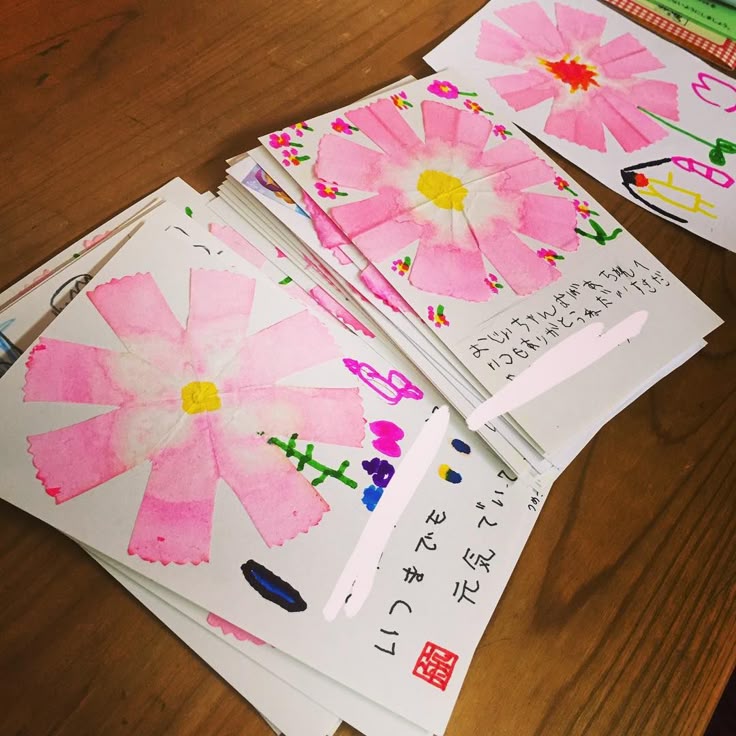 敬老の日・母の日のポストカードテンプレート「椿ありがとう」ダウンロードかわいい無料はがきテンプレート はがき絵箱