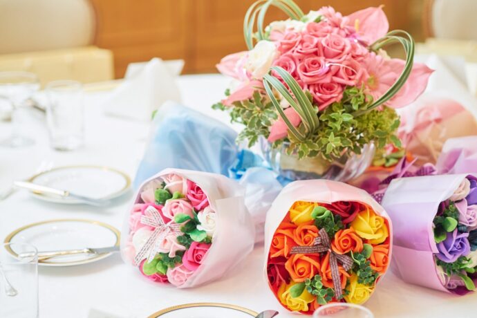 結婚式の装花を持ち帰ってもらうアイデア6選！ 披露宴後の活用方法結婚式場の選び方