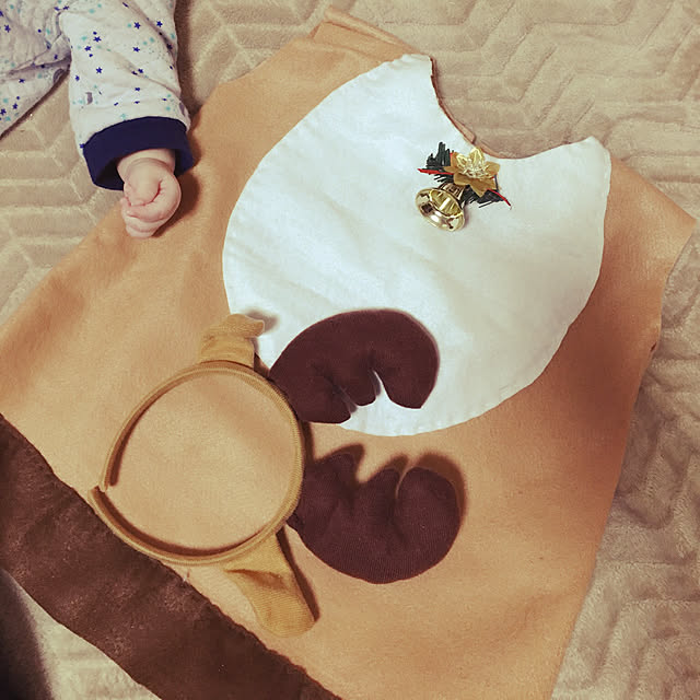 糸・針不要でカンタン クリスマスカチューシャの作り方 3種の無料型紙付き