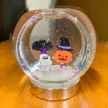 Amazon.co.jp: スノードーム冬 アレンジ用 台紙8キット保育士壁面飾り製作キット保育園幼稚園 : ホビ