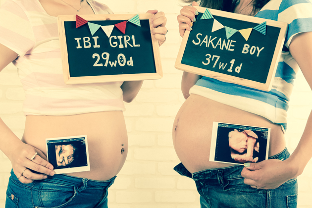 simple Design:pairsetペアセット マタニティペイントシール マタニティフォト 雑貨・その他 Bloom princess 通販14932507Creema クリーマ