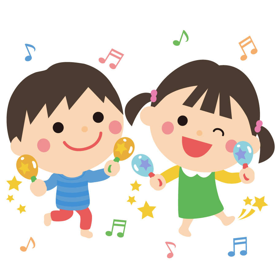 一列に並ぶ子供達のフリーイラストフリーイラスト・クラシック フリクラ