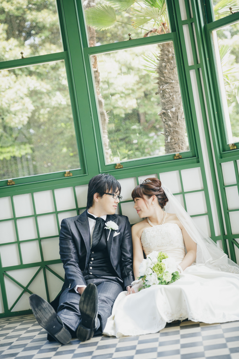 旧古河庭園新宿店結婚写真・前撮り・フォトウェディング専門店フォトメゾンエクラン ecrin